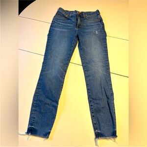 J Crew size 28 toothpick skinny jeans - EUC